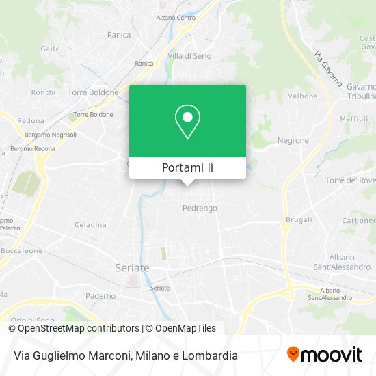 Mappa Via Guglielmo Marconi