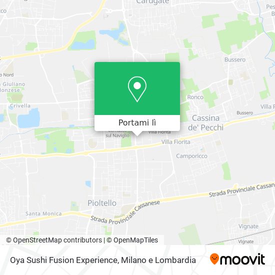 Mappa Oya Sushi Fusion Experience