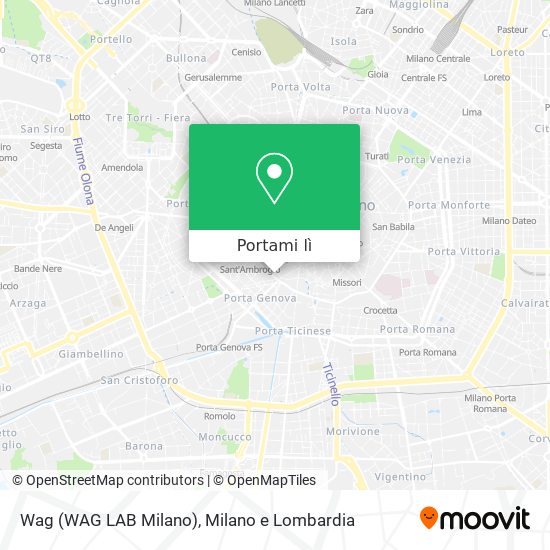 Mappa Wag (WAG LAB Milano)