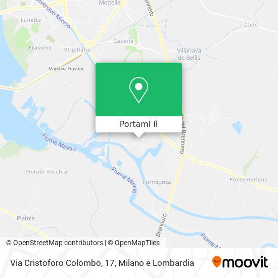 Mappa Via Cristoforo Colombo, 17