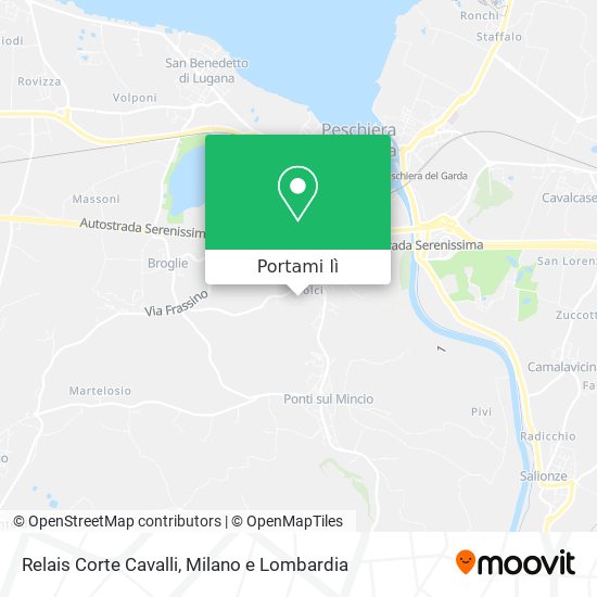 Mappa Relais Corte Cavalli