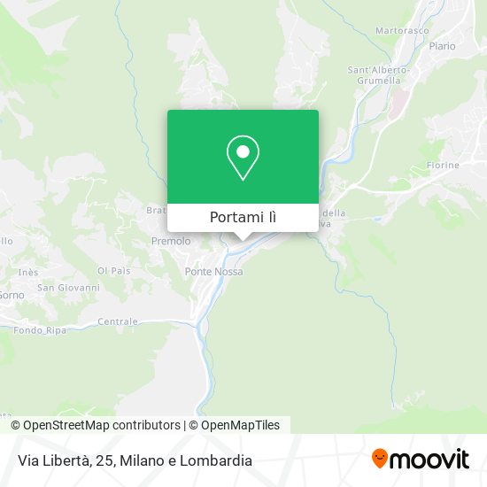 Mappa Via Libertà, 25