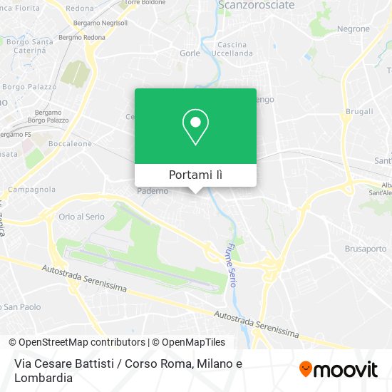 Mappa Via Cesare Battisti / Corso Roma