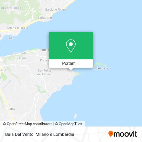 Mappa Baia Del Vento