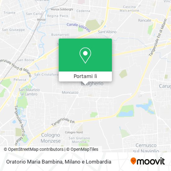 Mappa Oratorio Maria Bambina