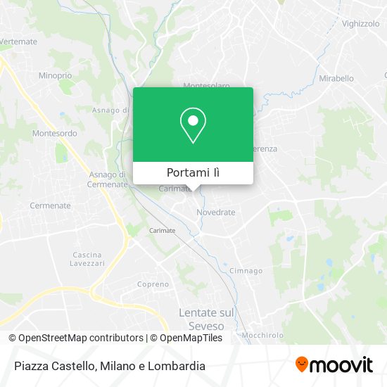 Mappa Piazza Castello