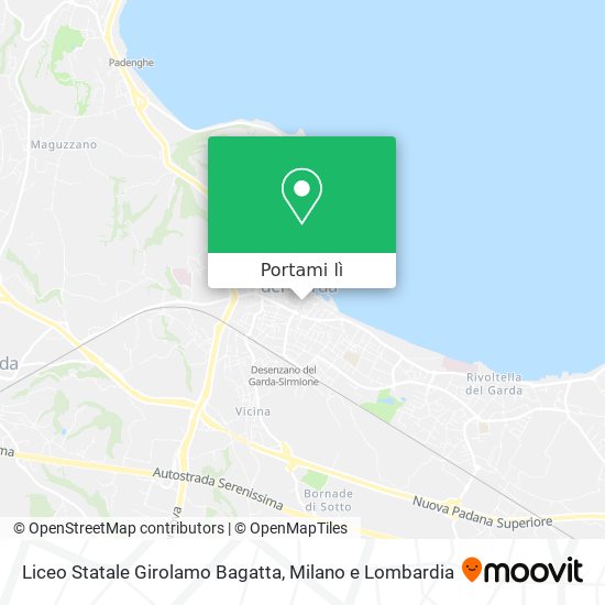 Mappa Liceo Statale Girolamo Bagatta