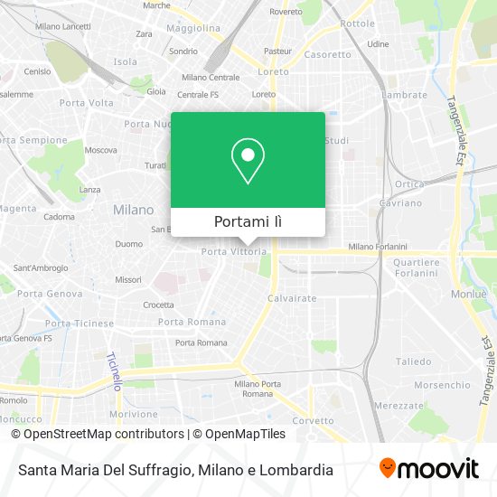 Mappa Santa Maria Del Suffragio