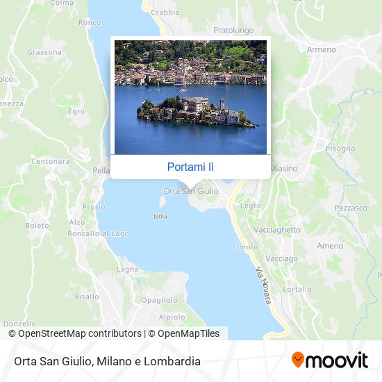 Mappa Orta San Giulio