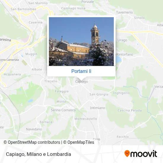 Mappa Capiago