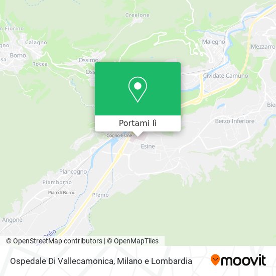 Mappa Ospedale Di Vallecamonica