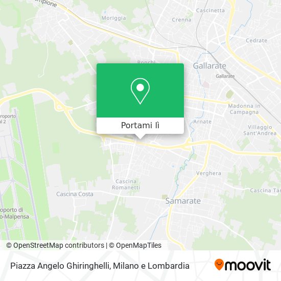Mappa Piazza Angelo Ghiringhelli