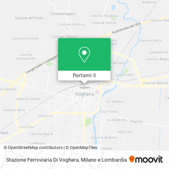 Mappa Stazione Ferroviaria Di Voghera