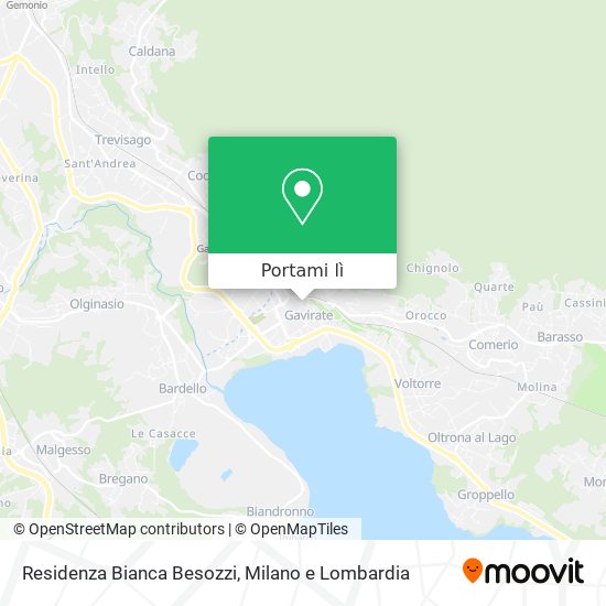 Mappa Residenza Bianca Besozzi