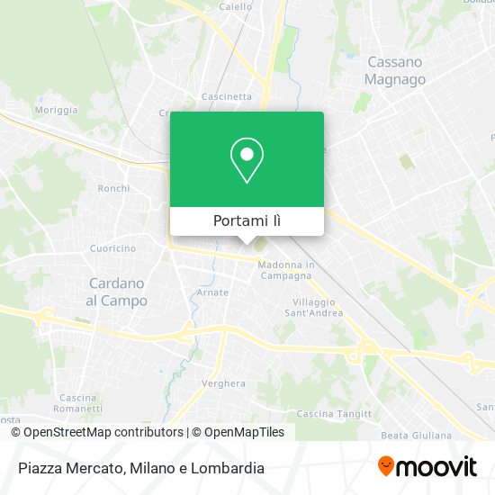 Mappa Piazza Mercato