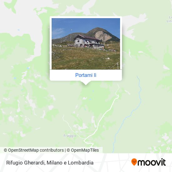 Mappa Rifugio Gherardi