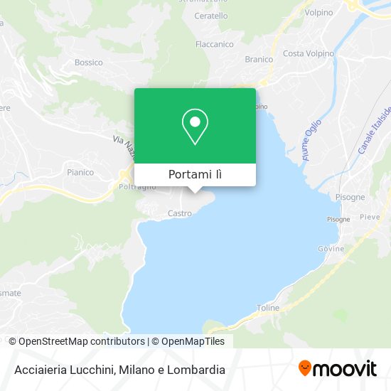 Mappa Acciaieria Lucchini