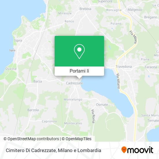 Mappa Cimitero Di Cadrezzate