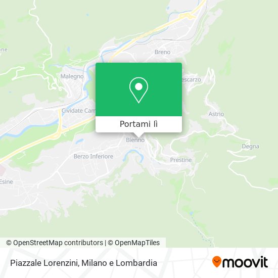 Mappa Piazzale Lorenzini