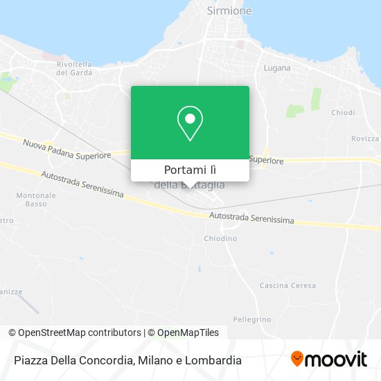 Mappa Piazza Della Concordia