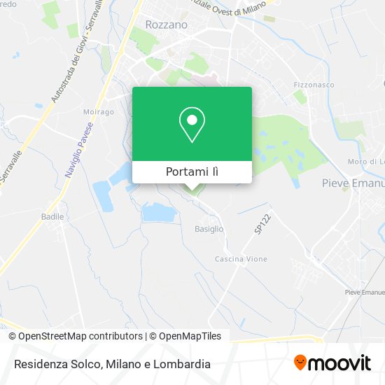 Mappa Residenza Solco