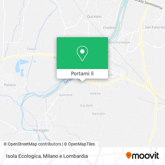 Mappa Isola Ecologica