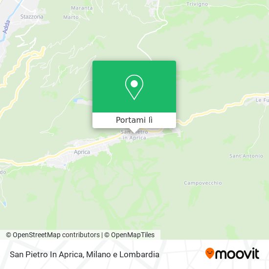 Mappa San Pietro In Aprica