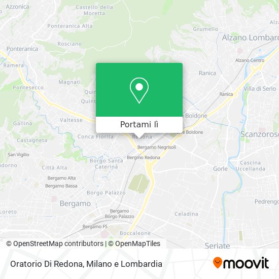Mappa Oratorio Di Redona