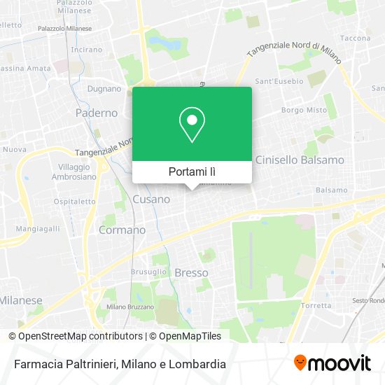 Mappa Farmacia Paltrinieri