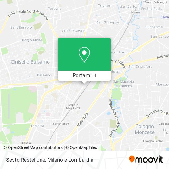 Mappa Sesto Restellone