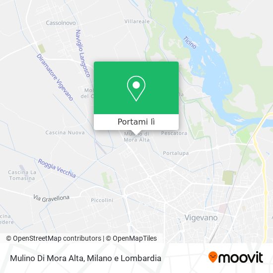 Mappa Mulino Di Mora Alta