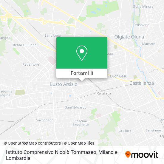 Mappa Istituto Comprensivo Nicolò Tommaseo