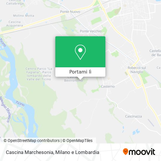 Mappa Cascina Marchesonia
