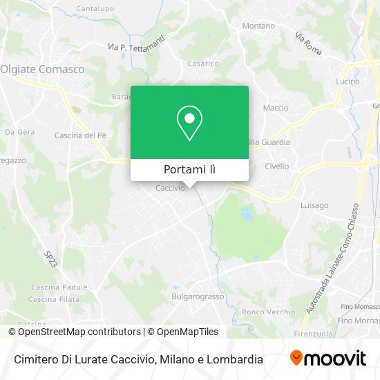Mappa Cimitero Di Lurate Caccivio