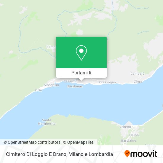 Mappa Cimitero Di Loggio E Drano