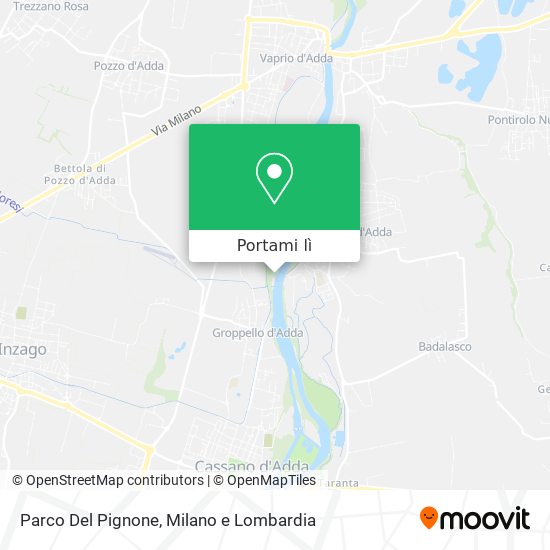 Mappa Parco Del Pignone
