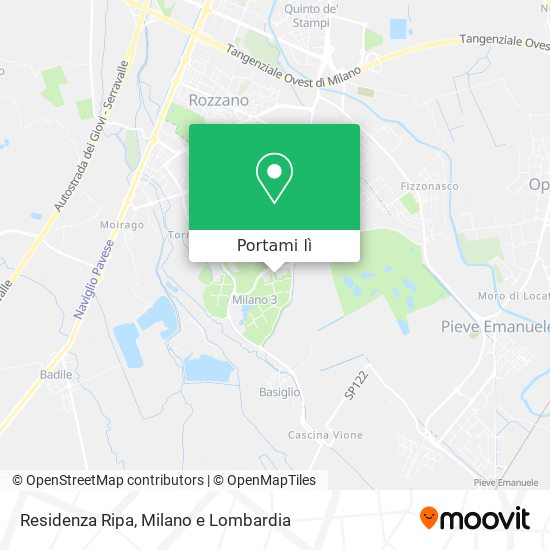 Mappa Residenza Ripa