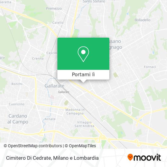 Mappa Cimitero Di Cedrate