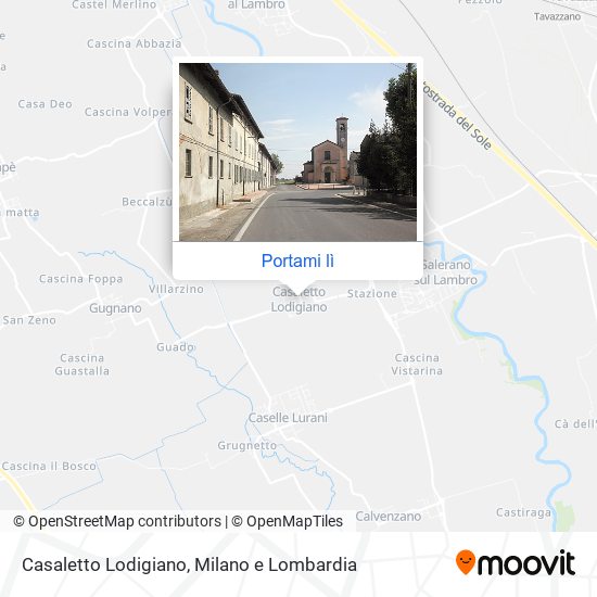 Mappa Casaletto Lodigiano