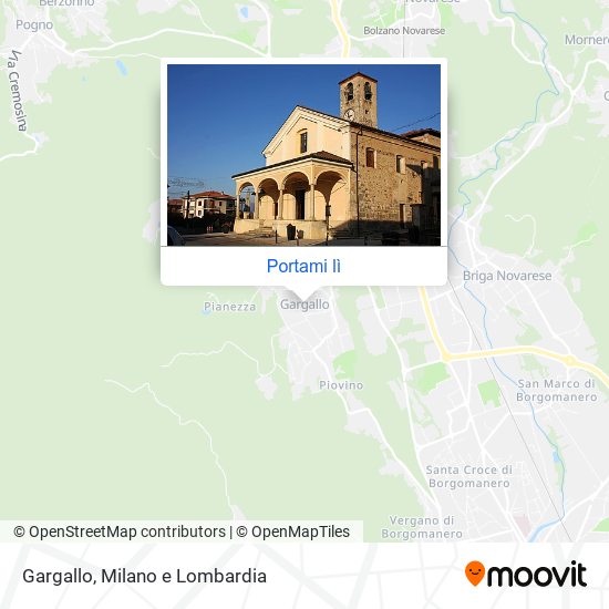 Mappa Gargallo