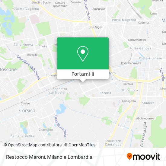 Mappa Restocco Maroni