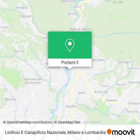 Mappa Linificio E Canapificio Nazionale