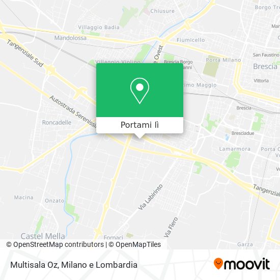 Mappa Multisala Oz