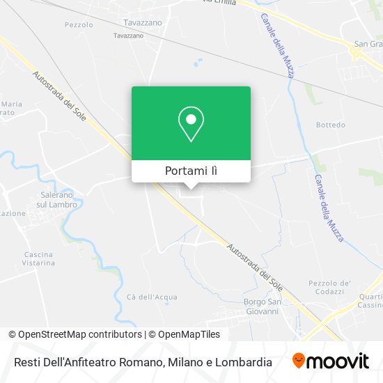 Mappa Resti Dell'Anfiteatro Romano