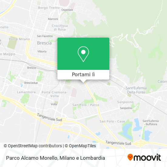 Mappa Parco Alcamo Morello