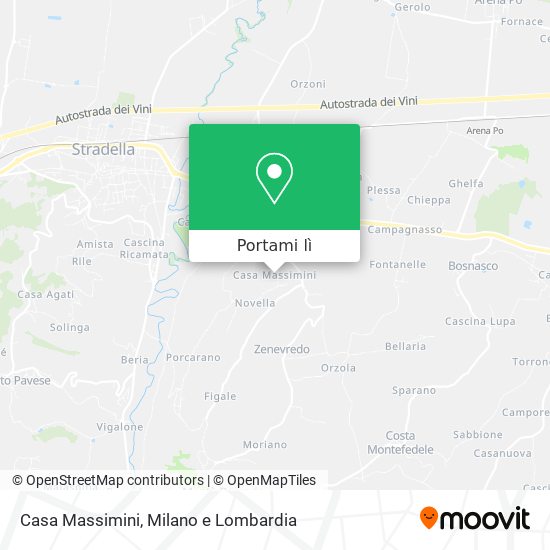 Mappa Casa Massimini