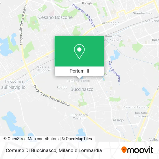 Mappa Comune Di Buccinasco
