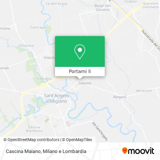 Mappa Cascina Maiano