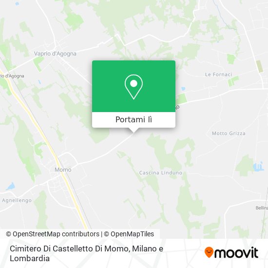 Mappa Cimitero Di Castelletto Di Momo