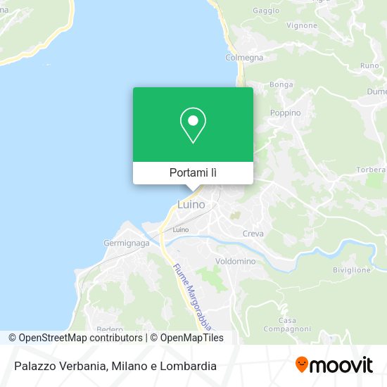 Mappa Palazzo Verbania